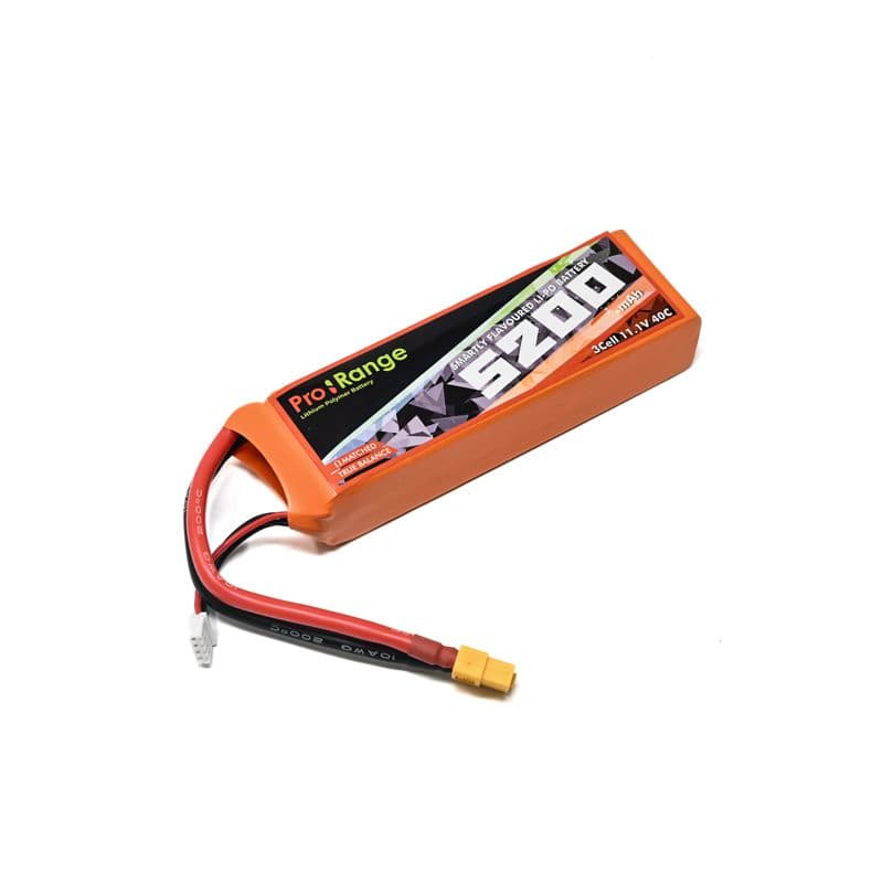 Pro-Range 11.1V 5200mAh 40C 3S Lithium Polymer Battery Pack