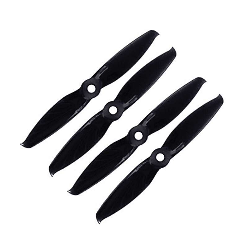 Pro-Range Propellers 5152(51X5.2) Flash Durable  2CW+2CCW 2 Pair-Black