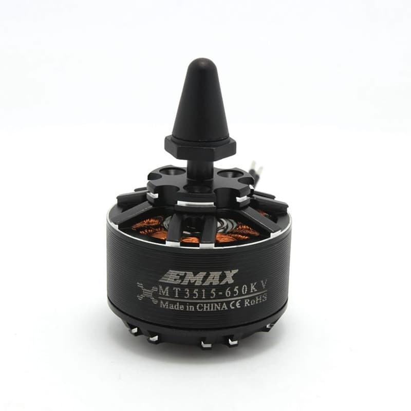 EMAX MT3515 650KV Brushless DC Motor – Silver Cap (CCW)
